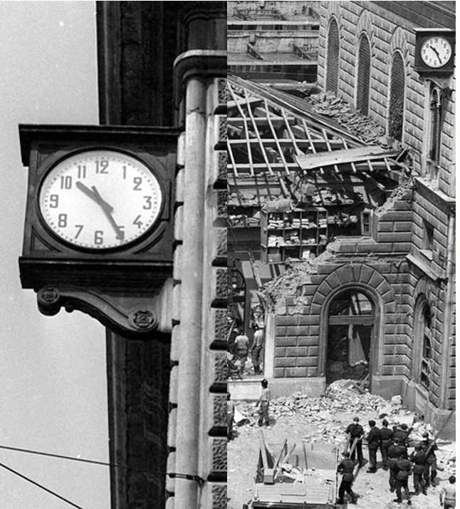 2 agosto 1980: la strage fascista alla stazione di Bologna.